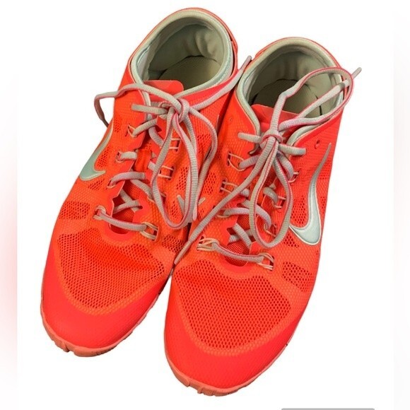 Nike | Bionic Pink & Mint Women’s Running Shoes Size 8.5 Mesh Front Logo Side - Picture 1 of 11